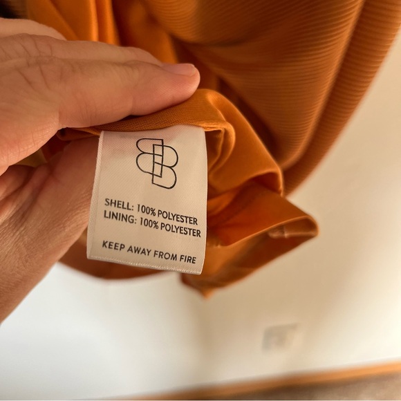 Baltic Born Ribbed Maxi Dress in Burnt Orange Women’s Size Small - Picture 4 of 9